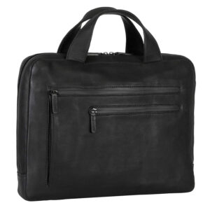 Leonhard Heyden Den Haag Zip Briefcase 38 cm schwarz