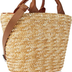 Mandarina Duck Damen Seashell Straw Bag