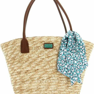 Mandarina Duck Damen Seashell Straw Bag