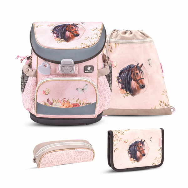 Mini-Fit Horse Chestnut schoolbag set 4 pcs