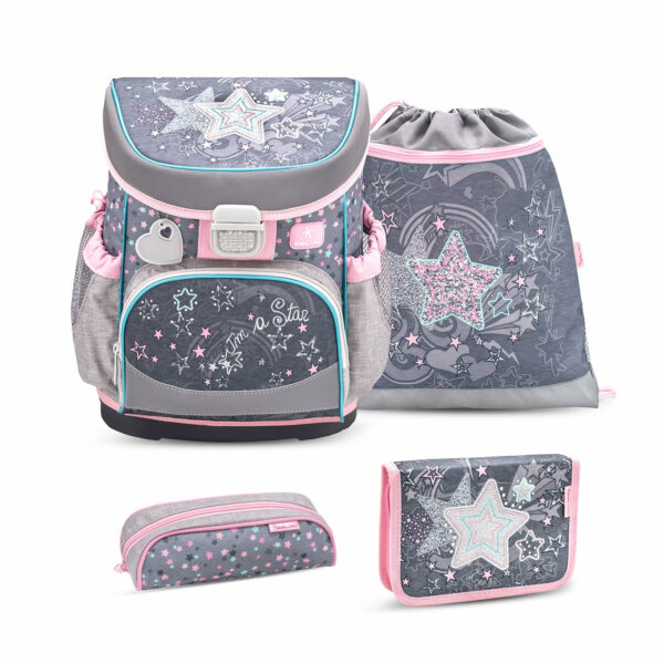 Mini-Fit Shine like a Star schoolbag set 4 pcs