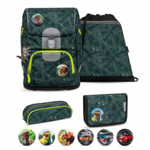 Motion Green Splash schoolbag set 5 pcs