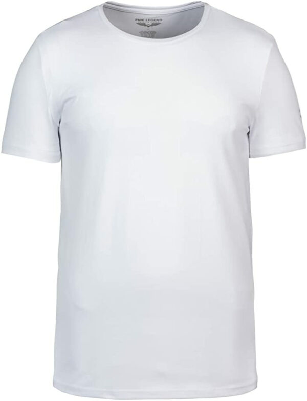 PME Legend Herren T-Shirt Puw00220 White XXXL