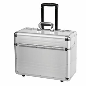 Pilotenkoffer Omega 17 Zoll Silber