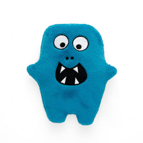 Plüsch Klettie Monster Blau