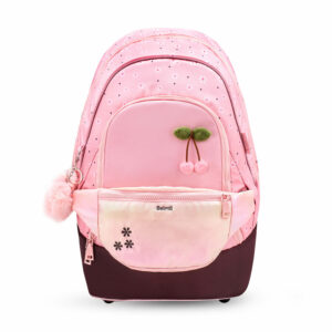 Premium Backpack & Fanny Pack Cherry Blossom Schoolbag 2pcs.