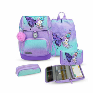 Premium Comfy Plus Serenity Schoolbag set 5pcs. 46896088318275