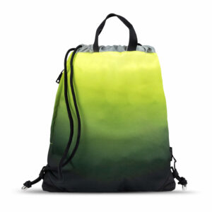 Premium School Gym bag Black Green