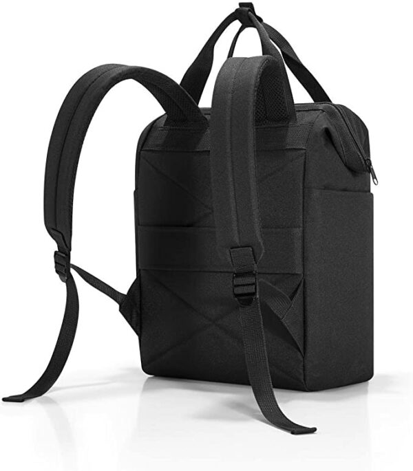 Reisenthel allrounder R op-art - Rucksack und Tragetasche in einem - Mit Steckla...