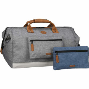 Reisetasche Rucksack New York Grau