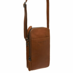 SMARTPHONE-TASCHE  cognac  Fett-/Naturleder