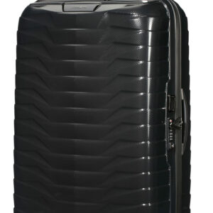 Samsonite Proxis 4-Doppelrollen-Trolley Hartschale 75 cm Schwarz  Polypropylen