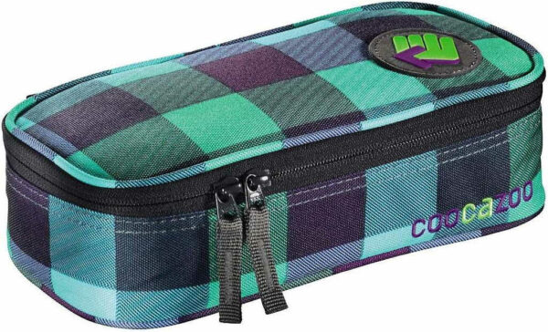 Schlampermäppchen Green Purple Grün