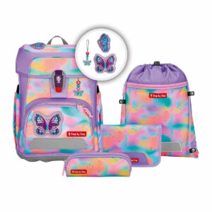 Schulrucksack Cloud 5tlg. Butterfly Luna Kombi