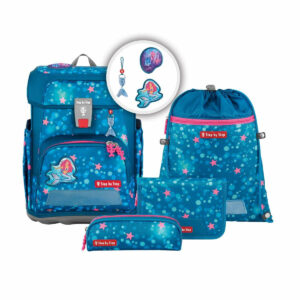 Schulrucksack Cloud Set 5tlg. Mermaid Lola Türkis
