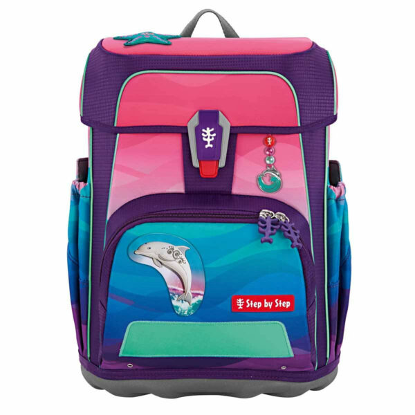 Schulrucksack Cloud Set 5tlg. Ocean Space Craft Spike Blau