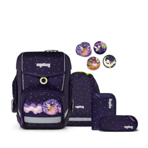 Schulrucksack Cubo Set 5tlg. Neo SternguckBär Lila