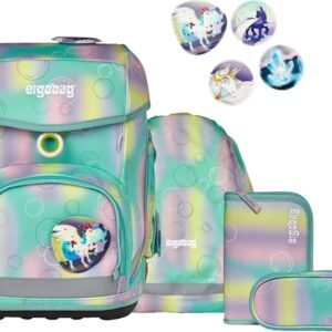 Schulrucksack Cubo Set 5tlg. ZauBärwelt Mint