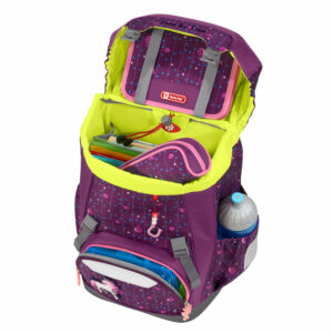 Schulrucksack Gigant Set 5 tlg. Dreamy Unicorn Nuala Lila