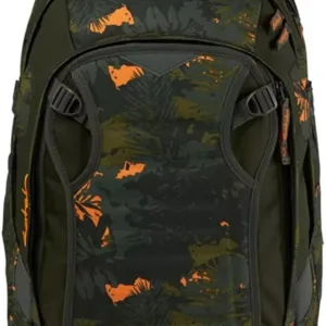 Schulrucksack Match Jurassic Jungle Grün