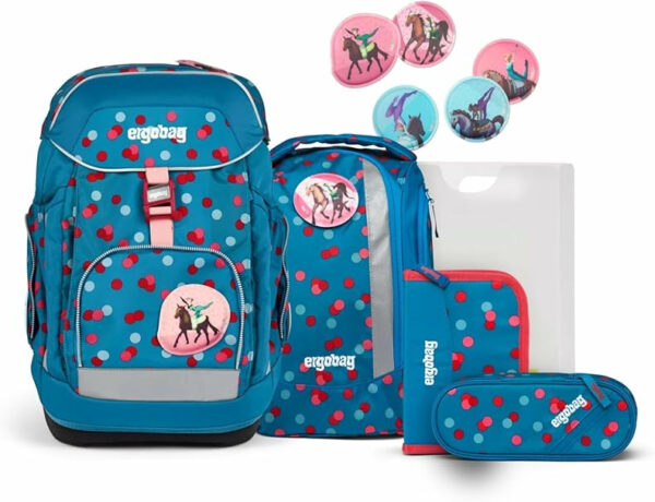 Schulrucksack Maxi Set 6tlg. VoltiBär Petrol
