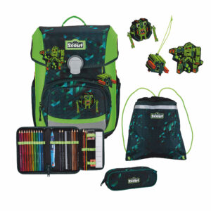 Schulrucksack Neo Set 5tlg. Dreamworld Türkis