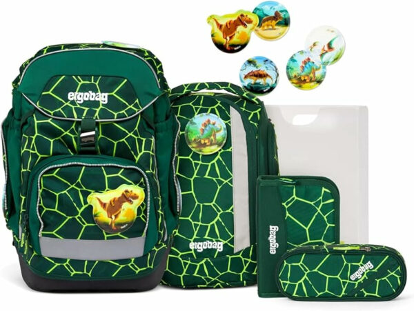 Schulrucksack Pack Set 6tlg. Bärrex Grün