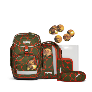 Schulrucksack Pack Set 6tlg. Feuerspeibär Orange