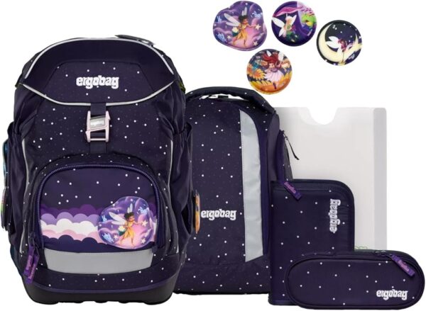 Schulrucksack Pack Set 6tlg. SternguckBär Lila