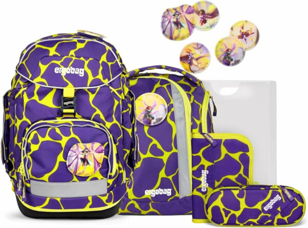 Schulrucksack Pack Set 6tlg. Subärkraft Lila
