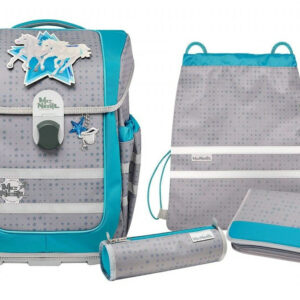 Schulrucksack Set Ergo Complete 5tlg. Star Grau