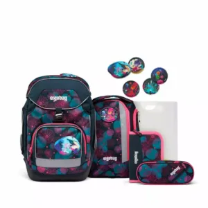 Schulrucksack Set Pack 6tlg. Korallbär Lila