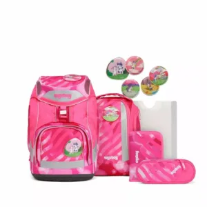 Schulrucksack Set Pack 6tlg. Wonbearful Unicorn Neo Edition Pink