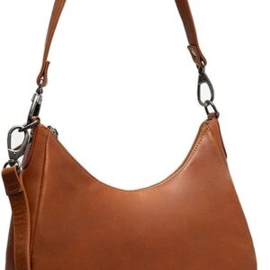 Schultertasche Alexandria Cognac