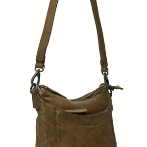 Schultertasche Caroline Olive