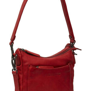 Schultertasche Caroline Rot