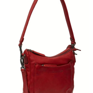 Schultertasche Caroline Rot