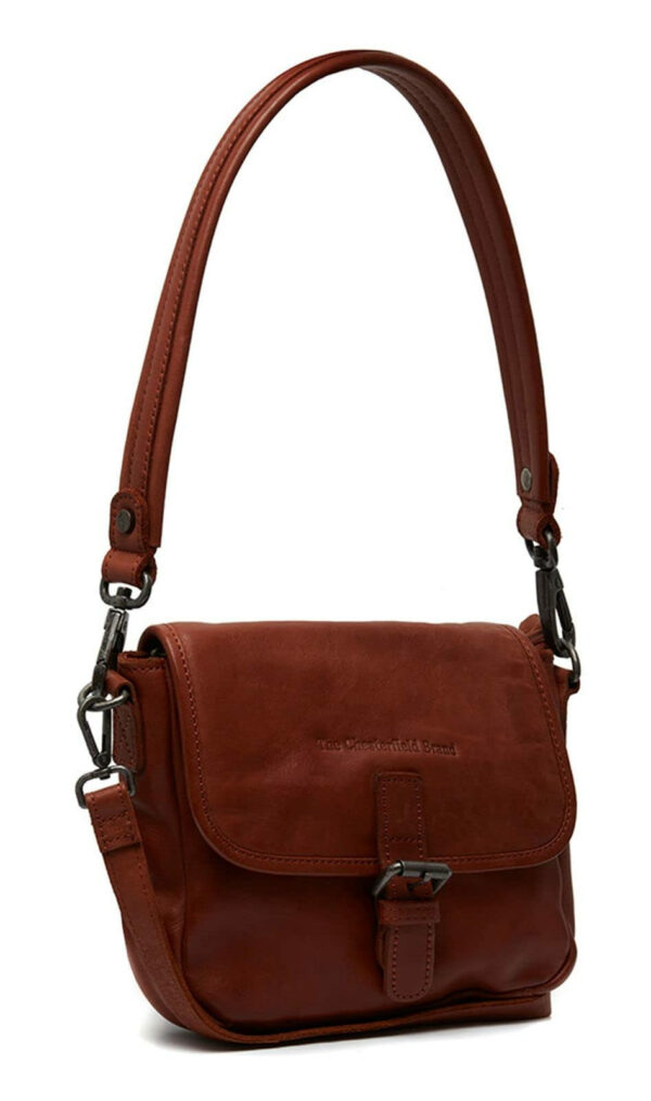 Schultertasche Irma Cognac