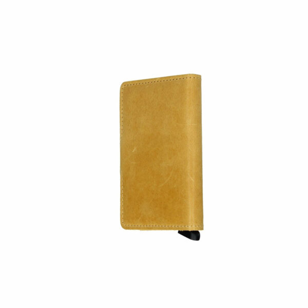 Secrid Vintage Miniwallet Börse mit RFID Schutz 6.5 cm Ochre