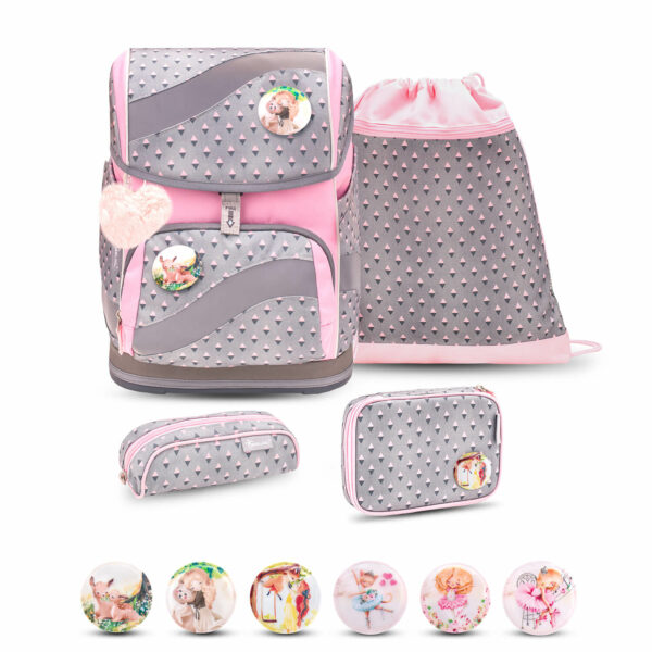 Smarty Favourite Pet 2 schoolbag set 5 pcs