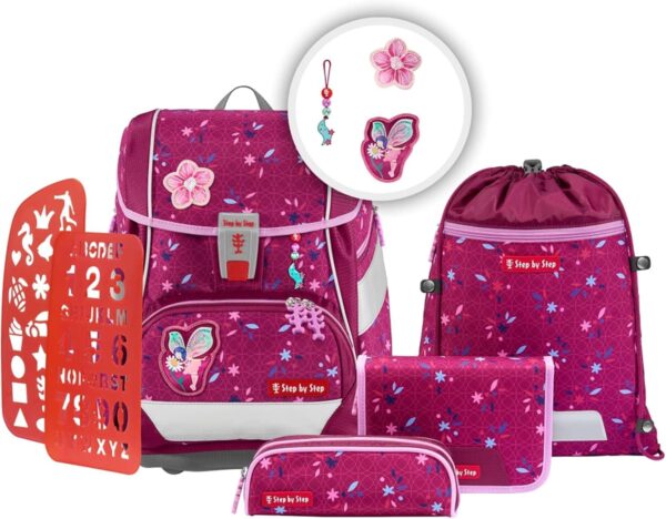 Step by Step Schulranzen-Set 2IN1 Plus ?Fairy Freya? 6-teilig