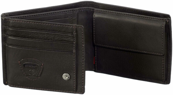 Strellson Herren Geldbeutel Oxford Circus Brieftasche aus Leder