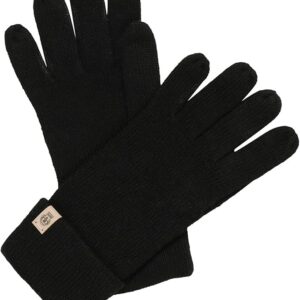 Strickhandschuhe Essentials Schwarz