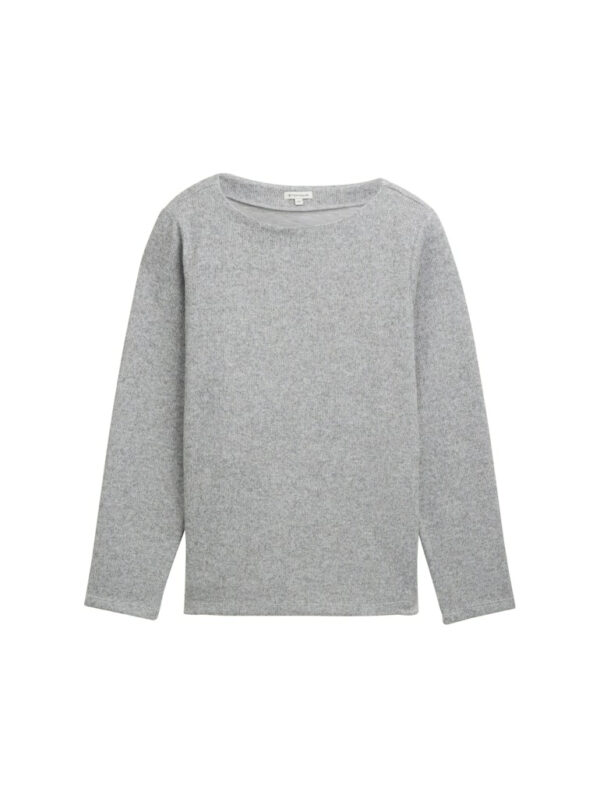 TOM TAILOR Sweatshirt cosy rib - 241000007529