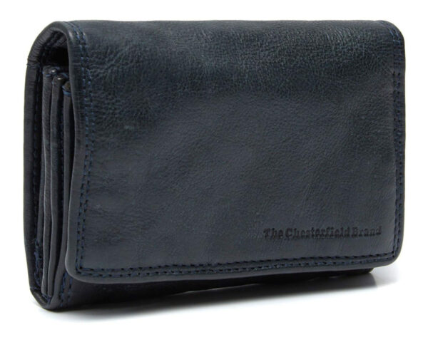 The Chesterfield Brand Maui Flapover Wallet Navy