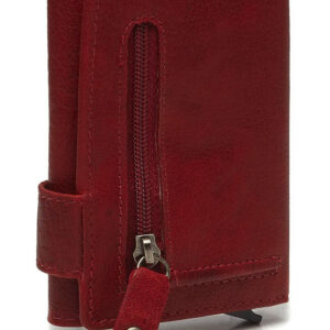 The Chesterfield Brand Portland Card Holder Red