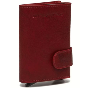 The Chesterfield Brand Portland Card Holder Red