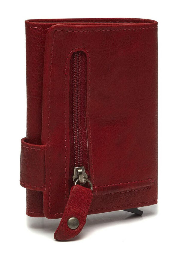 The Chesterfield Brand Portland Card Holder Red