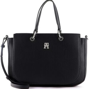 Tommy Hilfiger TH emblem Satchel schwarz