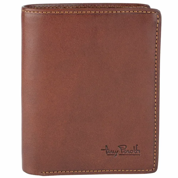 Tony Perotti Furbo Billfold Börse 13 cm - Dunkel Braun